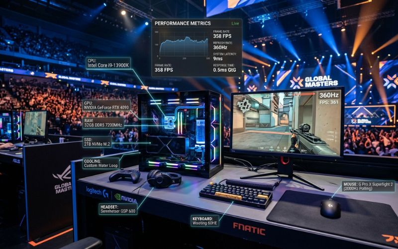 How Hardware Shapes Competitive Play
