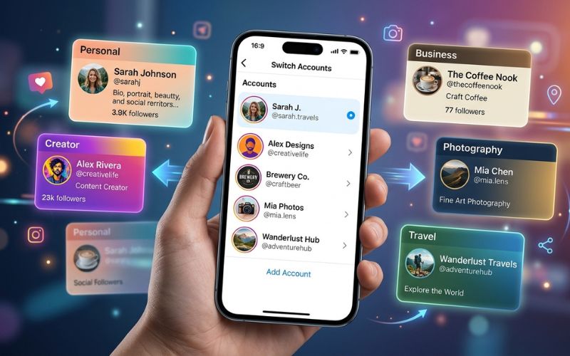 How to Add Another Instagram Account