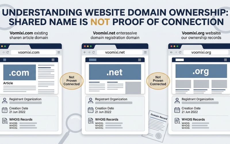 Is Voomixi com the Same as Voomixi.net or Voomixi.org